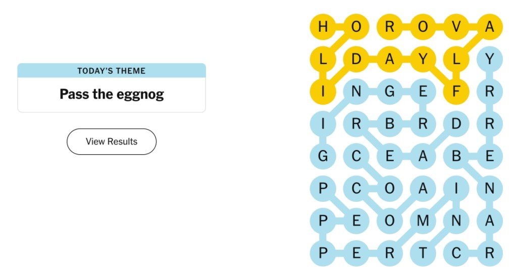 NYT Strands Today: December 23, 2024 Hints and Answers
Strands NYT dzisiaj: 23 grudnia 2024 wskazówki i odpowiedzi