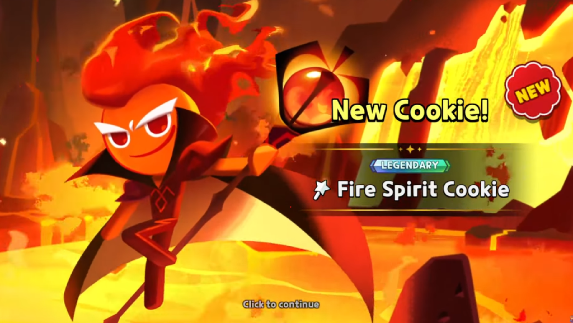 Ciasteczko Ogniste w Cookie Run Kingdom