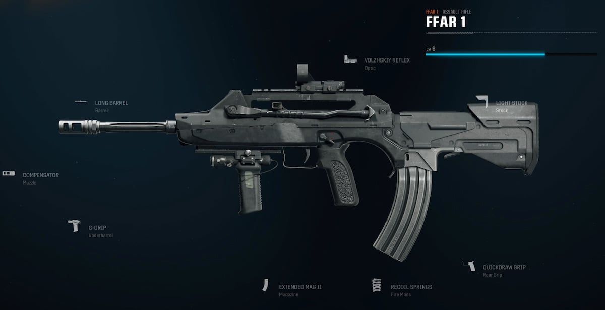 FFAR 1 loadout in Warzone BO6