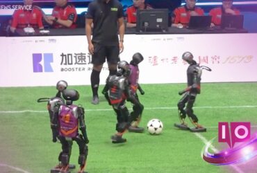 Humanoidalne roboty AI grają w piłkę nożną jak Mbappé – Zobacz akcję!