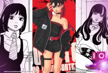 Boruto: Dwa Niebieskie Wiry Rozdział 26: Eida Grozi Saradzie i Sumire