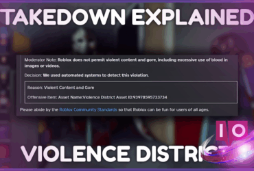 Zaskakujący powód, dla którego Roblox usunął Violence District