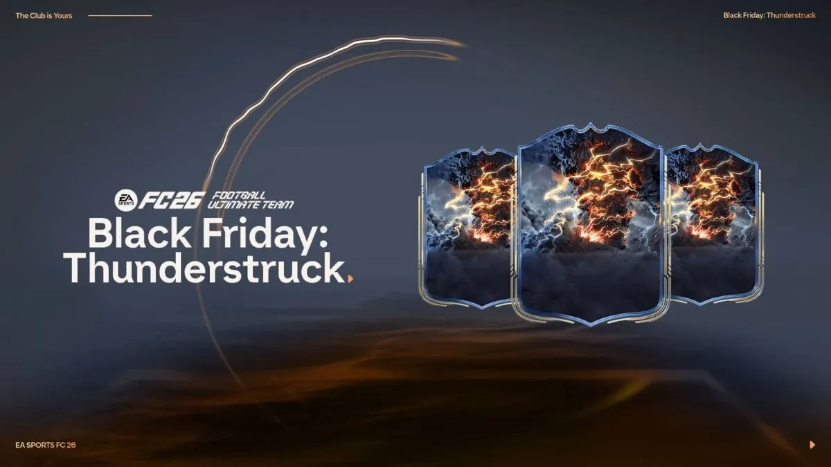 EA FC 26 Thunderstruck Promo: Data premiery Black Friday i wycieki