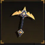 Arkaniczny topór w The Forge