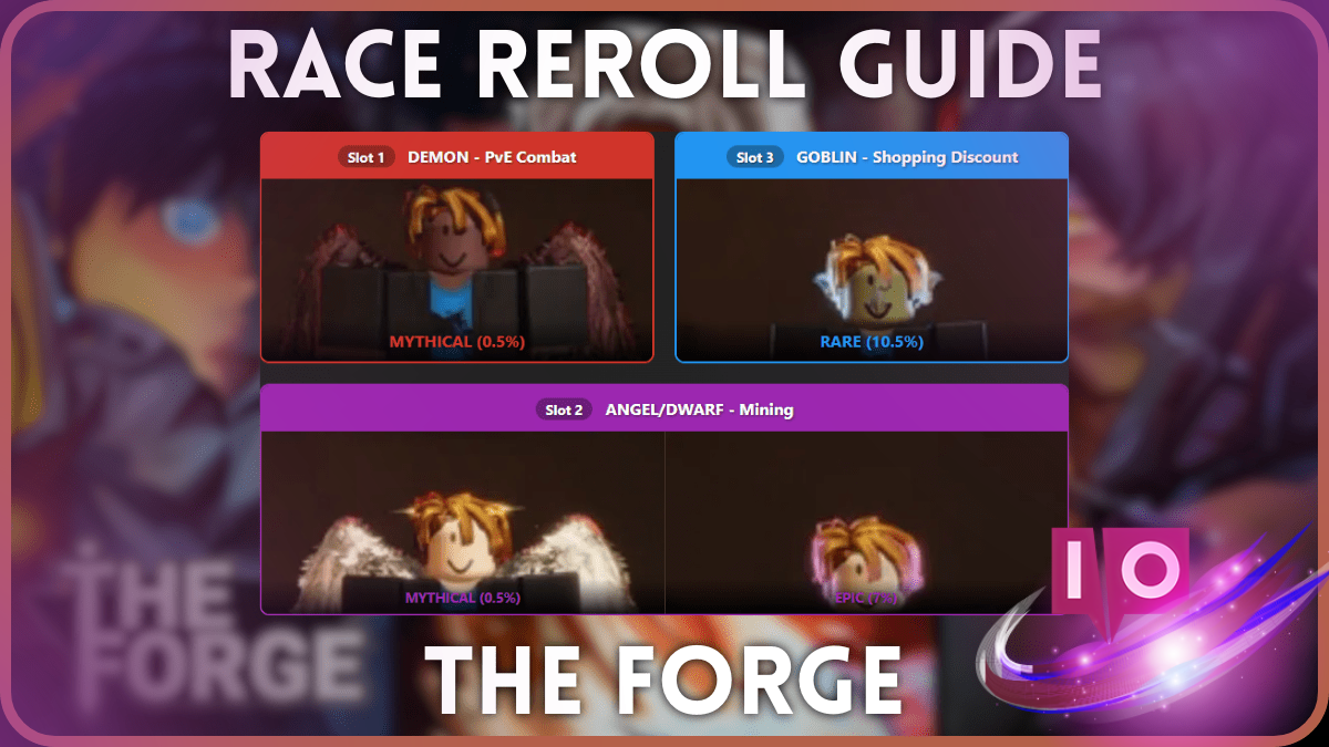 Przewodnik po Rerollu Rasy w Forge Race: Najlepsze Układy Ras i Wskazówki [BETA]