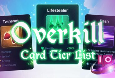 Roblox Overkill: Lista Klasyfikacji Kart