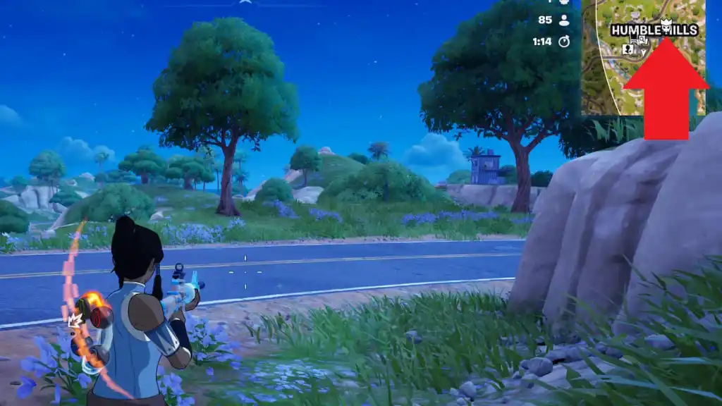 Boss map icon marked in fortnite