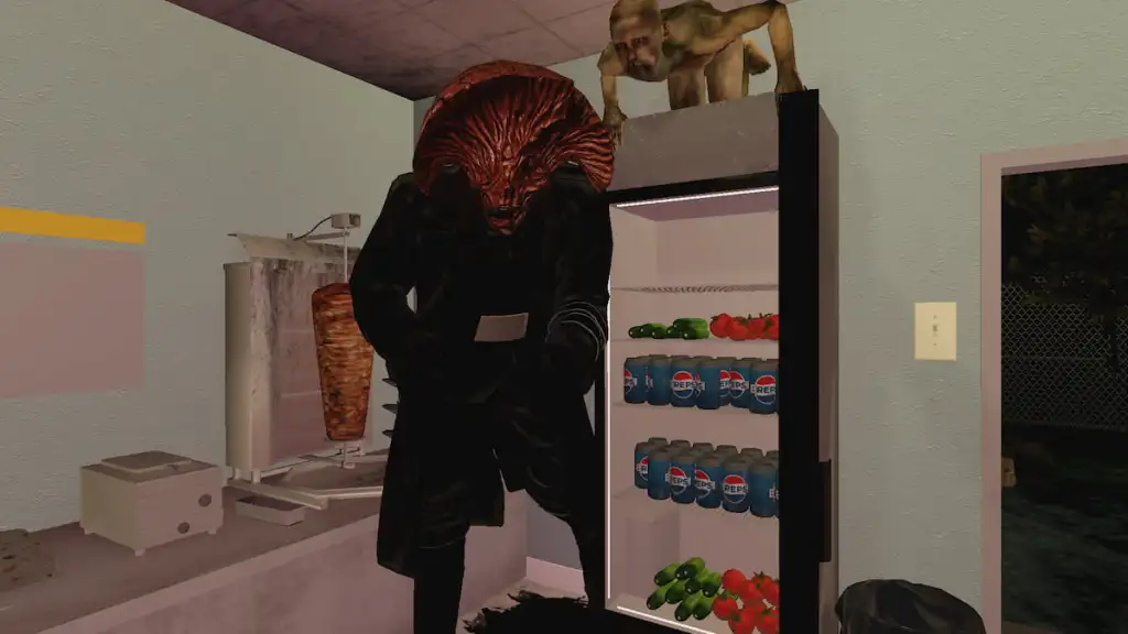 Scary Shawarma Kiosk: the ANOMALY gameplay screenshot.