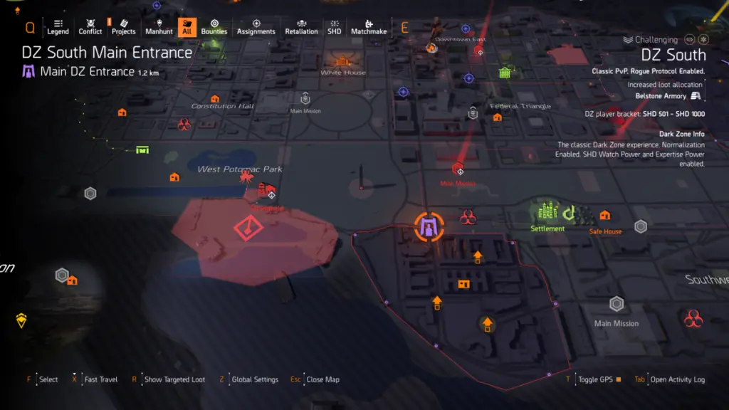Dark ZOne w The Division 2